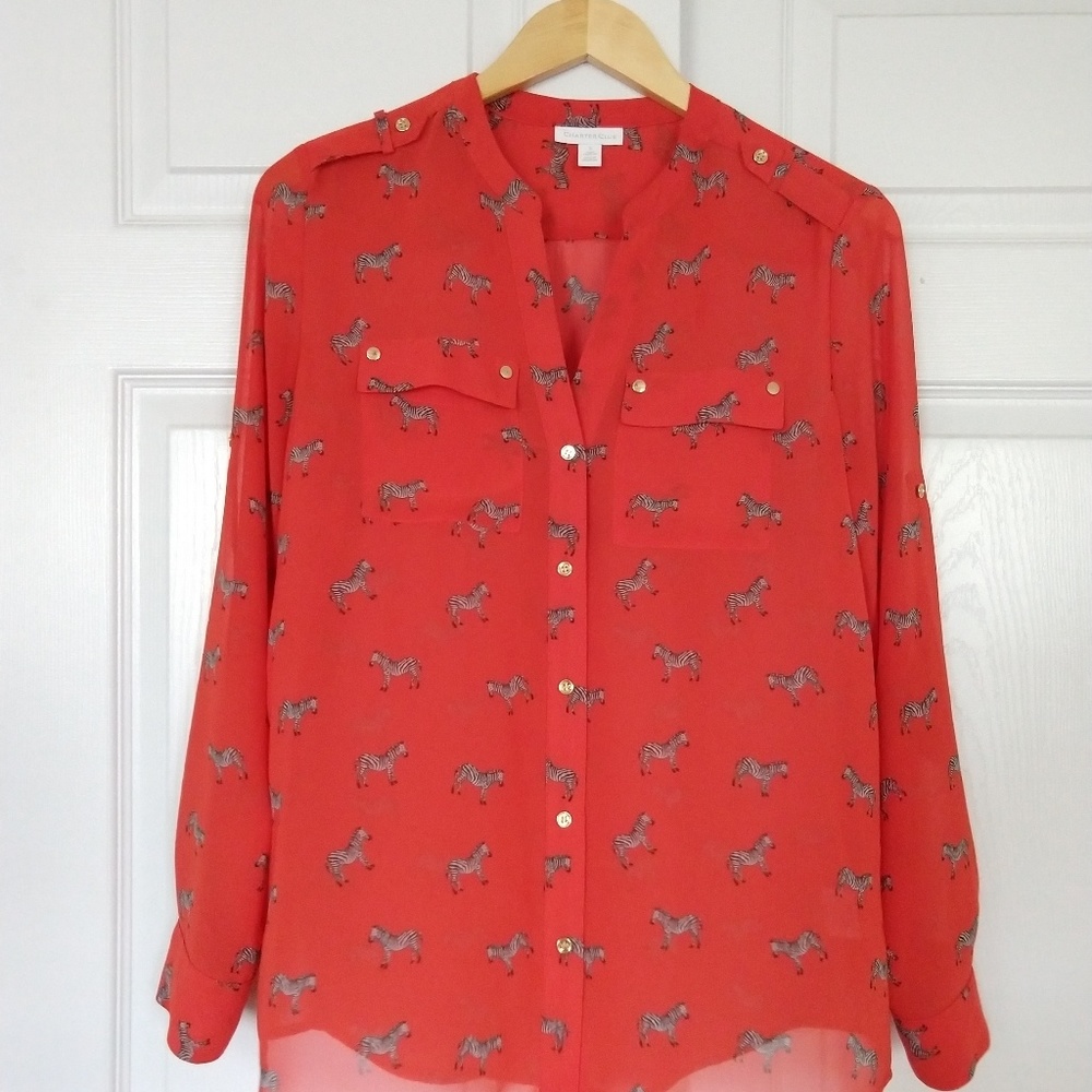 Women's Zebra Blouse